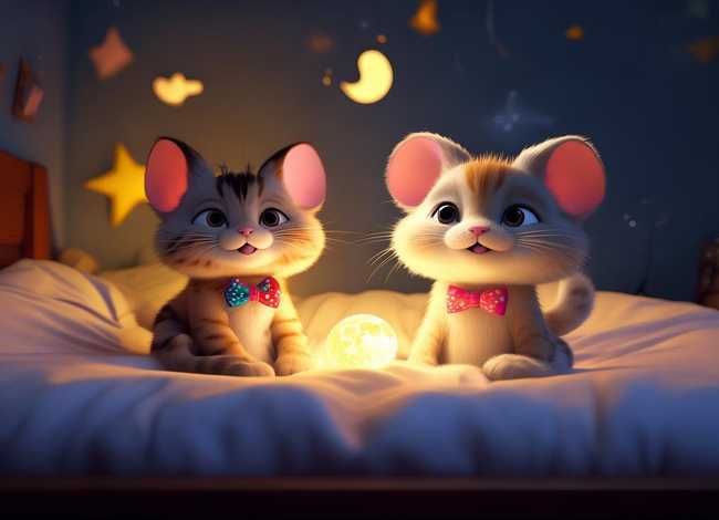 儿童睡前故事猫和老鼠，幼儿睡前故事,猫和老鼠做朋友