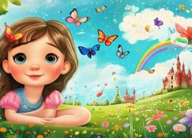 女孩儿童故事3-6岁；小女孩的幼儿故事