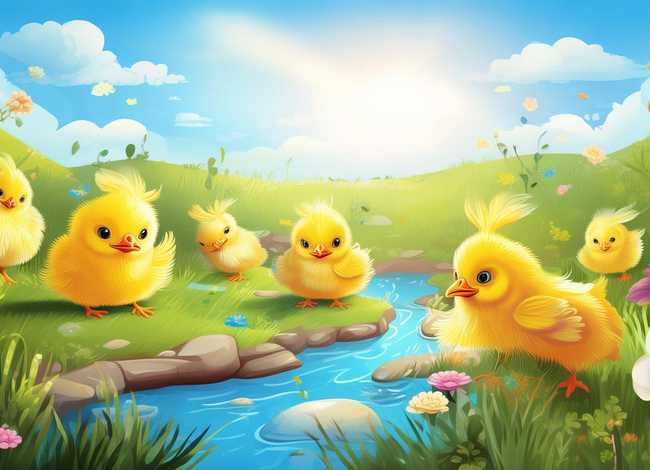 小鸡的故事儿童版；关于小鸡的幼儿故事视频