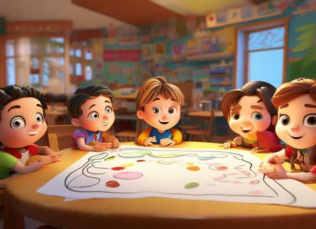 儿童故事简笔画幼儿园 - 幼儿小故事简笔画