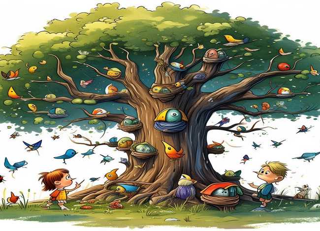 儿童故事鸟树为什么称作鸟树、鸟儿为什么把大树当成家 儿童故事鸟树为什么称作鸟树、鸟儿为什么把大树当成家