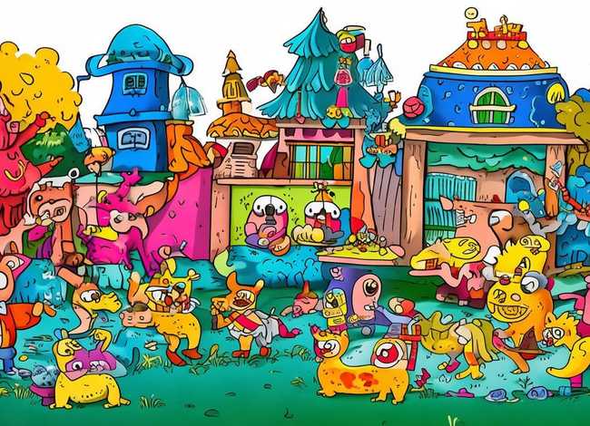 绘本故事简笔画打印 - 绘本故事简笔画打印图片