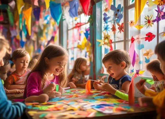 儿童纸窗花；儿童纸窗花怎么做的