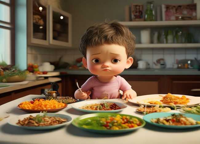 不吃饭的小孩的儿童故事，不爱吃饭的小孩故事视频