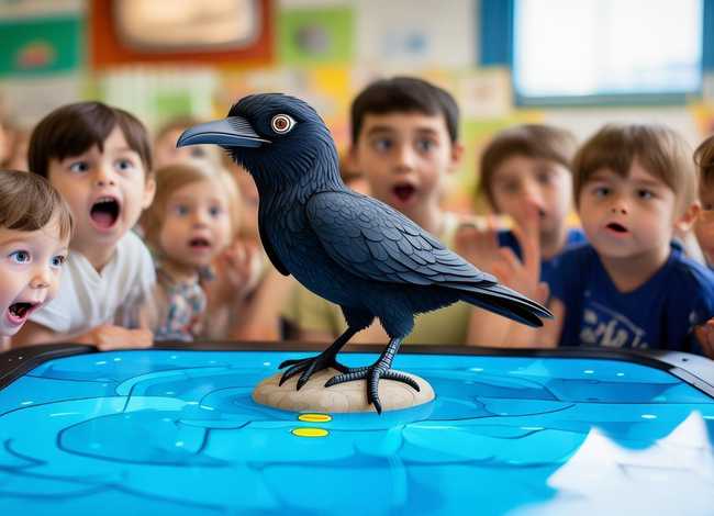 幼儿故事乌鸦喝水的故事视频，幼儿故事乌鸦喝水的故事视频教学