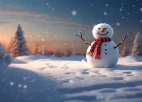 儿童故事雪人回家了，雪人回来了 故事