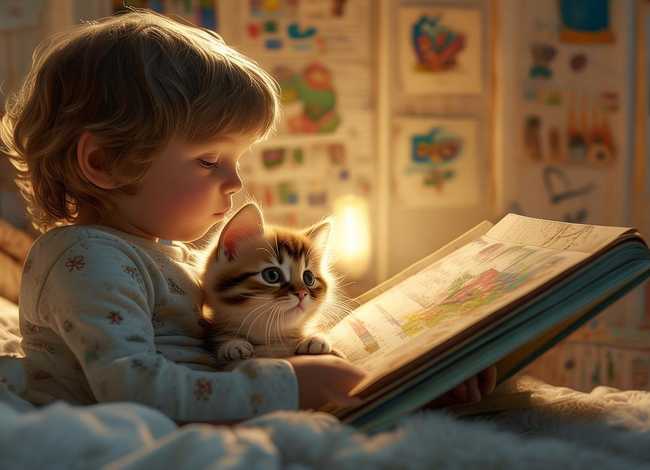 小猫咪的故事儿童睡前 少儿睡前小猫的故事