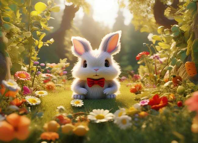 儿童绘本小故事兔子 - 绘本故事 兔子