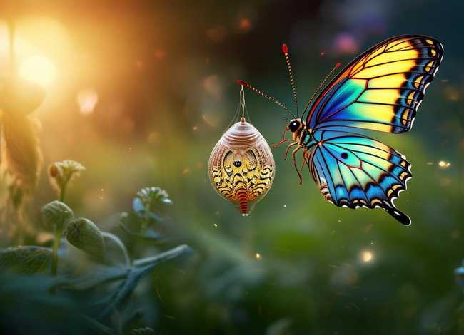 毛毛虫变蝴蝶的小故事;毛毛虫变成蝴蝶的小故事 毛毛虫变蝴蝶的小故事;毛毛虫变成蝴蝶的小故事