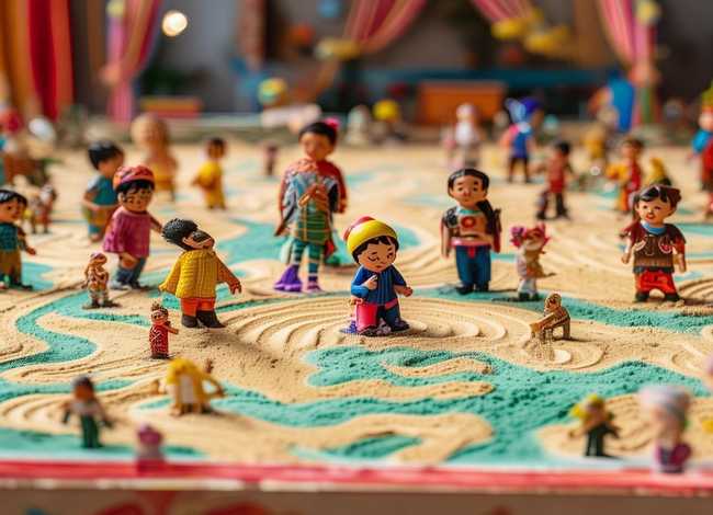 儿童成语故事沙盘 - 幼儿成语故事比赛视频