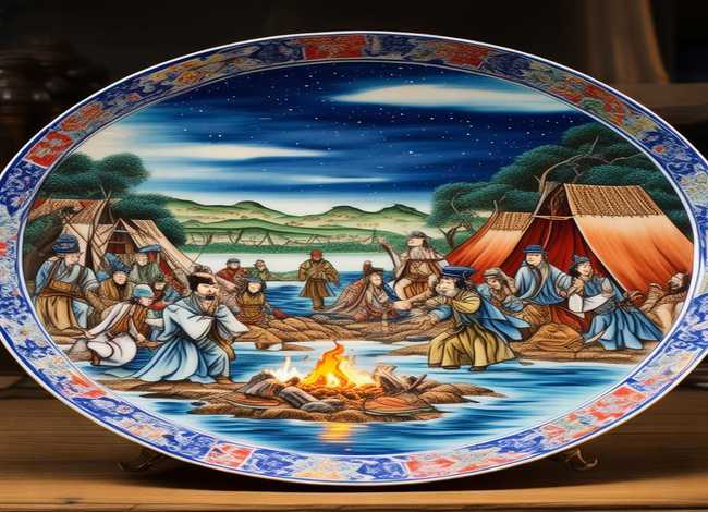 水浒故事瓷盘 - 水浒故事瓷盘图片 水浒故事瓷盘 - 水浒故事瓷盘图片