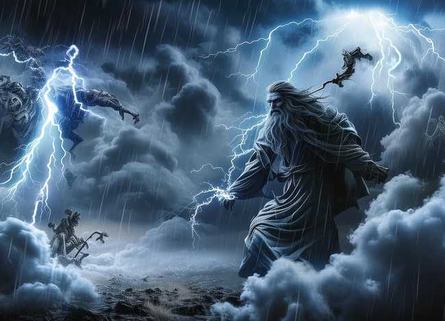 风雨雷电的神话故事 风雨雷电生成的神话故事