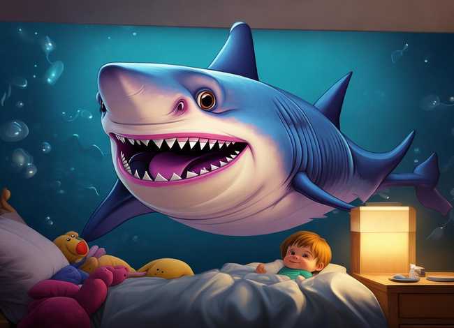 巨齿鲨的有声故事儿童，巨齿鲨的睡前故事
