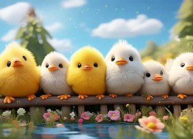 关于小鸡的故事（关于小鸡的故事插图）