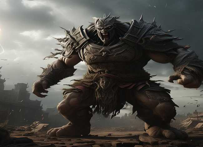 刑天的故事 无头巨人刑天的故事