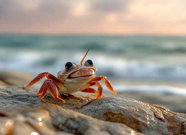 七岁儿童讲故事孤独的螃蟹、讲故事孤独的小螃蟹