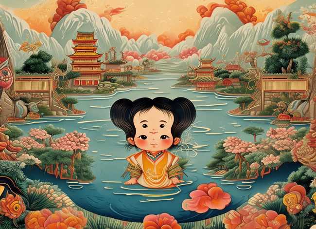 中国传统故事儿童短篇画,以中国传统儿童故事主题的画 中国传统故事儿童短篇画,以中国传统儿童故事主题的画