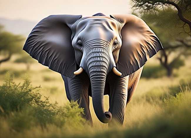 没牙的大象故事文字（没牙的大象故事文字图片）