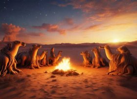 有关沙漠童话的文案（有关沙漠童话的文案怎么写）