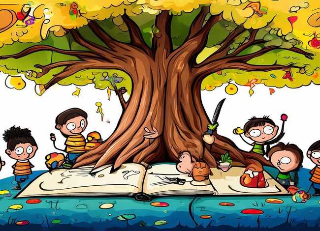 幼儿园里故事多简笔画 幼儿园里故事多简笔画人物