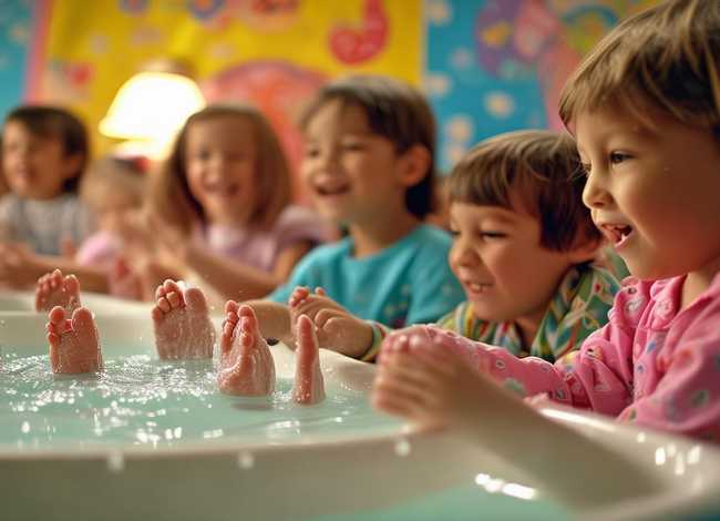 幼儿园小朋友洗脚儿歌 幼儿园小朋友洗脚儿歌视频