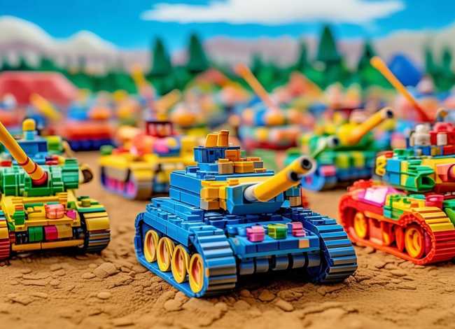 乐高儿童坦克战斗故事（乐高儿童坦克大战动画片）