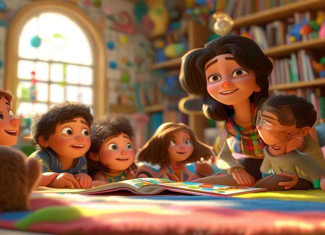 走进儿童故事、讲儿童故