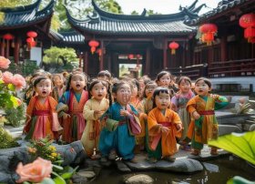 中国传统经典儿童故事表演；幼儿中国经典传统故事表演