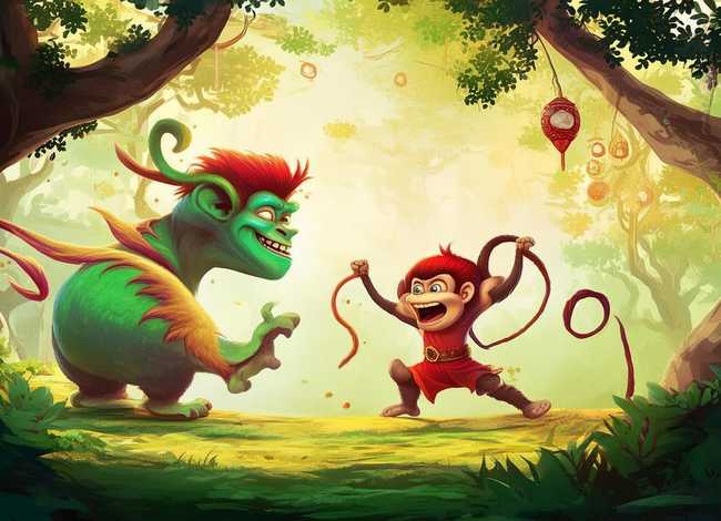 孙悟空打妖怪儿歌讲的是什么故事（孙悟空打妖怪这首儿歌讲的是什么中的故事填作品名）