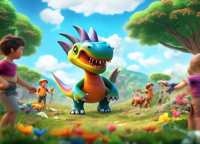 恐龙小故事儿童版；少儿故事恐龙