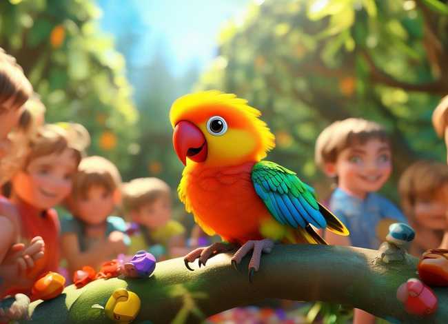 鹦鹉动画儿童故事(鹦鹉幼儿故事) 鹦鹉动画儿童故事(鹦鹉幼儿故事)