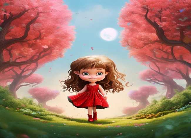 儿童故事动画片红鞋；红鞋子的故事动画片