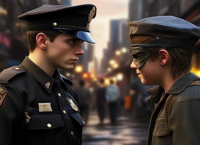 儿童警察与小偷的故事 给我讲警察与小偷的故事 儿童警察与小偷的故事 给我讲警察与小偷的故事