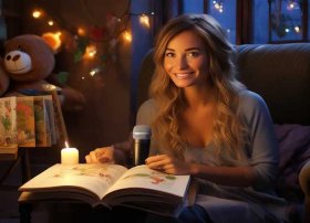 儿童夜间故事夜听电台 夜间讲故事的电台