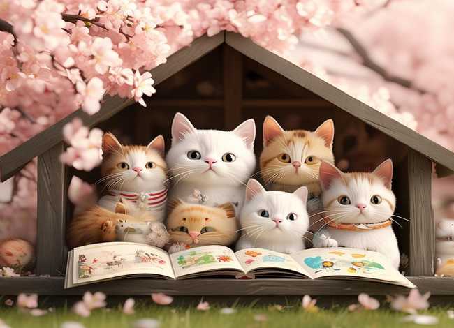 日本儿童故事猫咪在线阅读，日本猫咪童谣