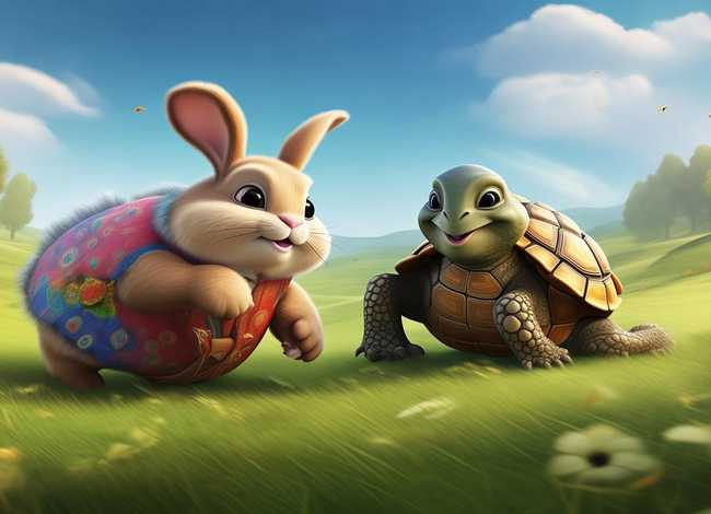 乌龟赛跑的故事 小兔子跟乌龟赛跑的故事 乌龟赛跑的故事 小兔子跟乌龟赛跑的故事