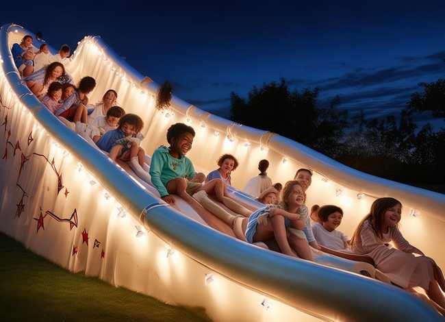 儿童睡前故事滑梯 - 滑滑梯睡前故事