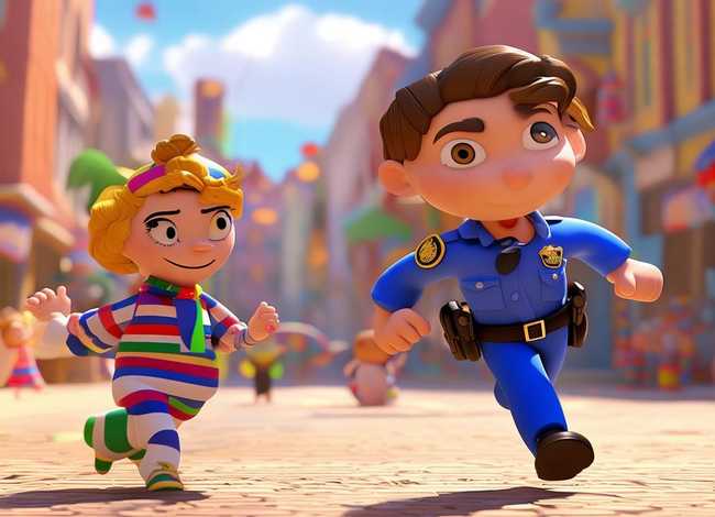 警察抓小偷儿童视频动画片,儿童版警察抓小偷动画短片 警察抓小偷儿童视频动画片,儿童版警察抓小偷动画短片