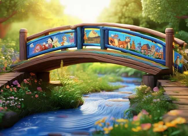 关于桥的儿童故事视频；关于桥的儿童故事书