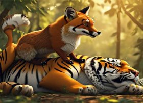 狐假虎威儿童故事 - 狐假虎威幼儿故事内容