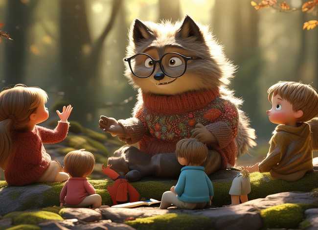 儿童故事狼婆 幼儿绘本故事狼婆婆 儿童故事狼婆 幼儿绘本故事狼婆婆