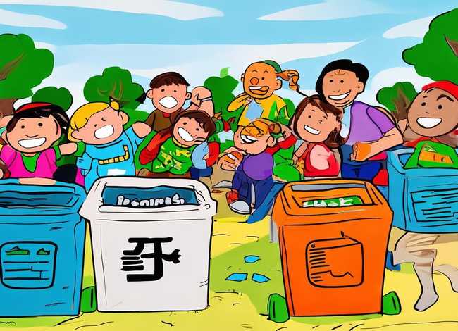 垃圾分类儿童画简笔画（垃圾分类儿童画 简笔画）