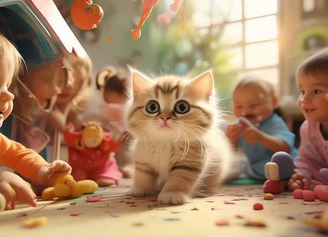 儿童小猫故事3-6岁、小猫咪的幼儿故事