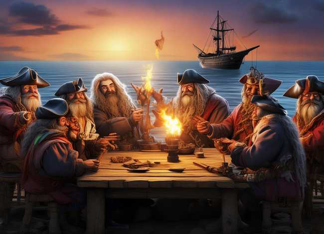 海盗的小故事；海盗的小故事英文版