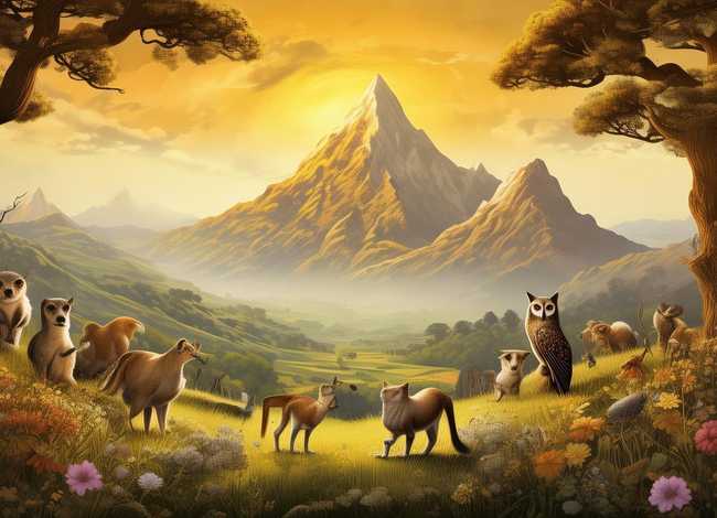 太阳山寓言故事，太阳山寓言故事简介