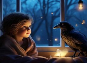 乌鸦故事儿童睡前故事 - 睡前小故事乌鸦