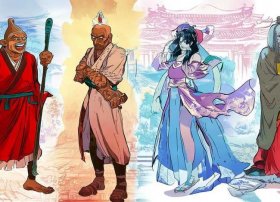 四大名著少儿版、四大名著少儿版漫画图并有人物介绍