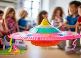 儿童飞碟视频1-6岁，儿童飞碟怎么做