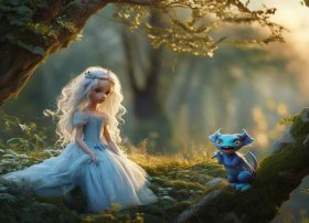 儿童故事恶魔公主，小公主与恶魔的故事