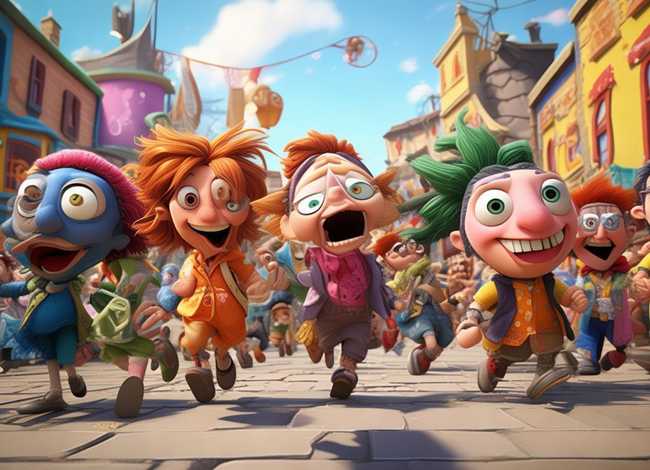 可笑的故事；可笑的故事五分钟